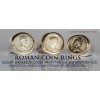 ROMAN COIN RINGS